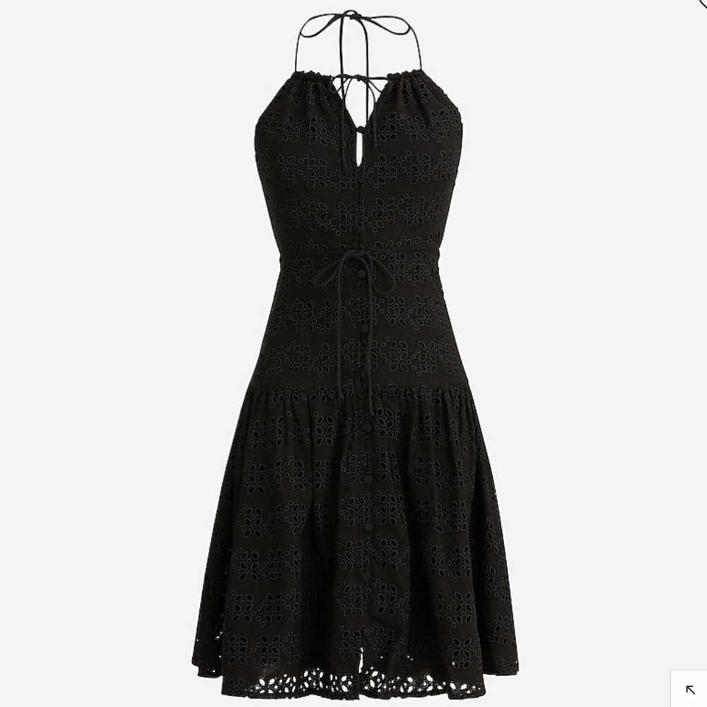 NWT J. Crew Anguilla Mini Halter Dress